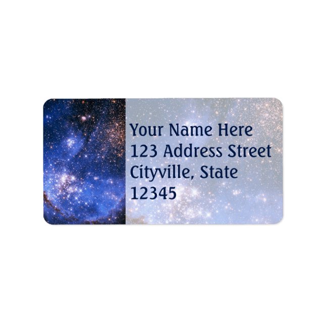 Etiqueta Falln Blue Embrionic Starfield (Frente)