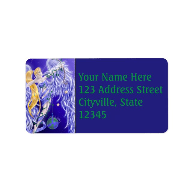 Etiqueta Falln Earth Angel (Frente)