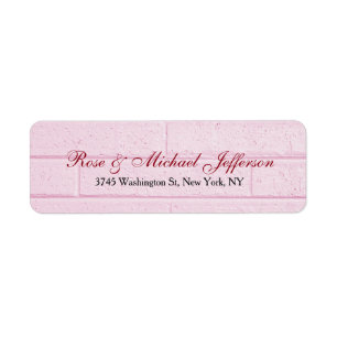 Etiqueta Família de Na moda artística de Muro Rosa de Scrip