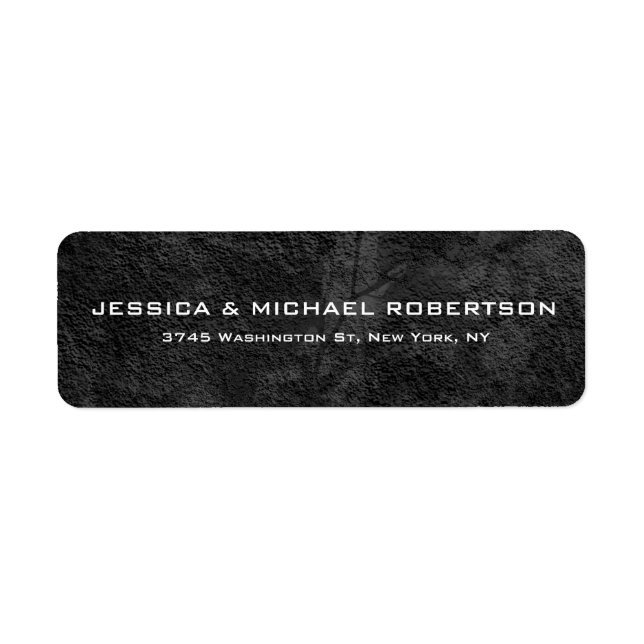 Etiqueta Família de tendências modernas elegantes de textur (Frente)