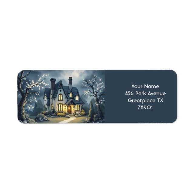 Etiqueta Fantasy Cuja Velha Noite de Casa (Frente)