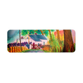 Etiqueta Farmhouse Irlandês