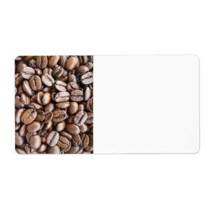 Etiqueta Feijões de café
