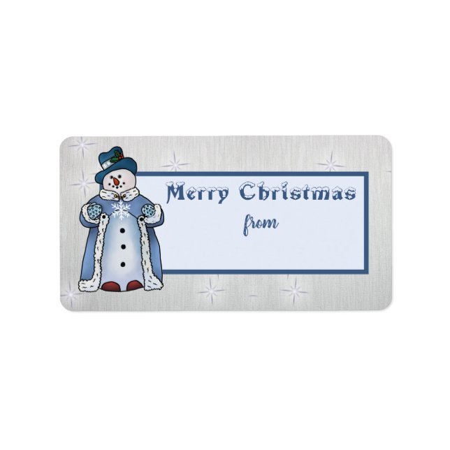 Etiqueta Feiner Schneemann (Frente)