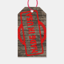 etiqueta feita nos eua