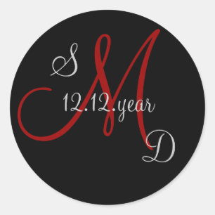 Etiqueta feita sob encomenda do monograma