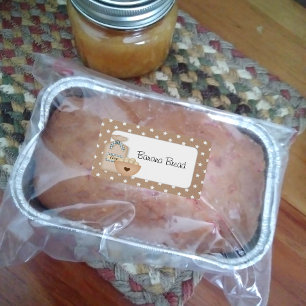 Etiqueta feita sob encomenda do produtos de forno