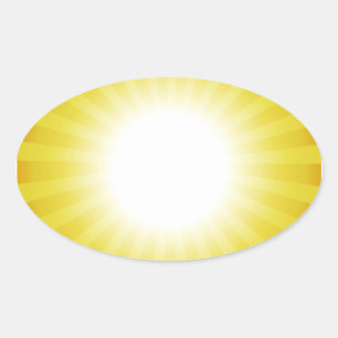 Etiqueta feita sob encomenda ensolarada