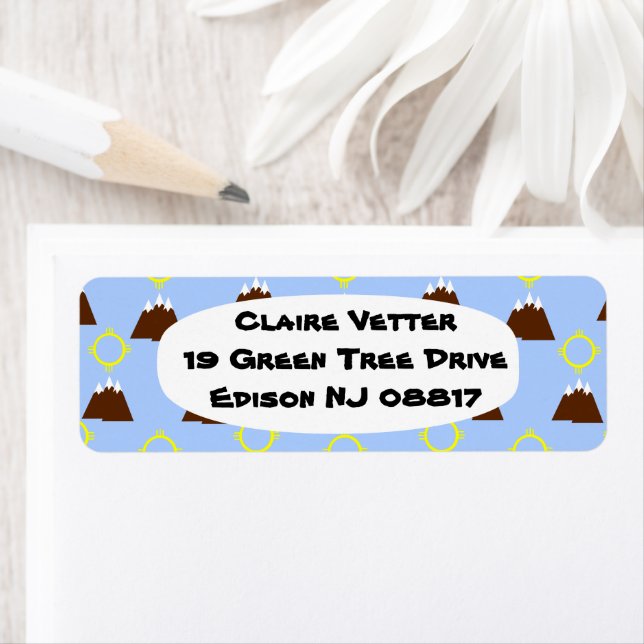 Etiqueta Felicidade e Destino (Insitu)