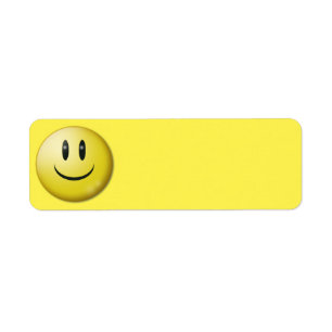 Etiqueta feliz-4760 SORRIMENTOS EMOTICONS super-sm amarelo 
