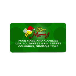 Etiqueta Feliz de abelhas, Feriado de Bumblebee