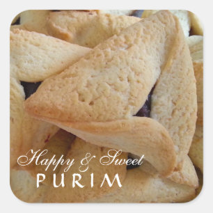 Etiqueta feliz de Purim