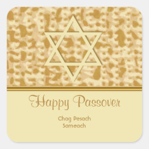 Etiqueta feliz do Passover