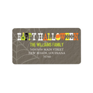 Etiqueta Feliz Halloween (melhor Prêmio de hoje)