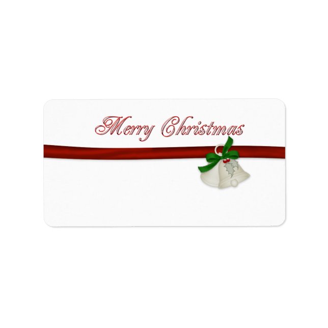 Etiqueta Feliz Natal (Frente)