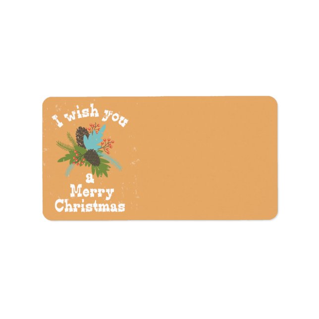 Etiqueta Feliz Natal Decor (Frente)