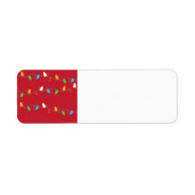 Feriado das Luzes de Natal Multicoloridas