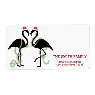 Etiqueta Feriado de Natal da Bola de Natal da Vintage White