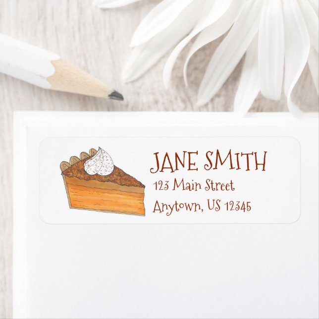 Etiqueta Feriado de Natal de Batata Doce (Insitu)