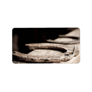 Etiqueta Ferradura Rústica