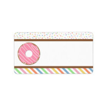 Festa de aniversário de Rosquinha rosa