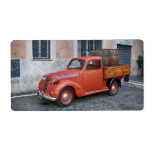 Etiqueta Fiat 1100 Pickup