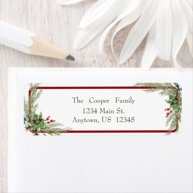 Etiqueta Fir e amoras ocas (Insitu)