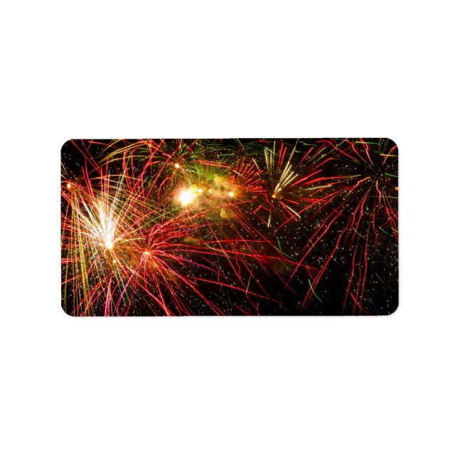 Etiqueta Fireworks 33 (Frente)
