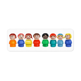Etiqueta Fisher Price Little Girls
