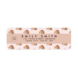 Etiqueta Fita Rosa Coquette Personalizada