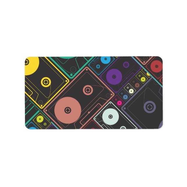 Etiqueta Fitas de cassete (Frente)