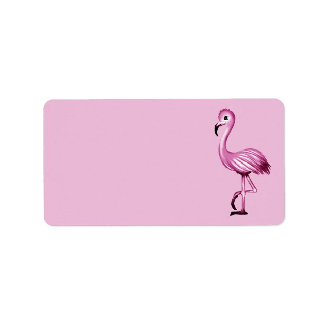 Etiqueta Flamingo (Frente)