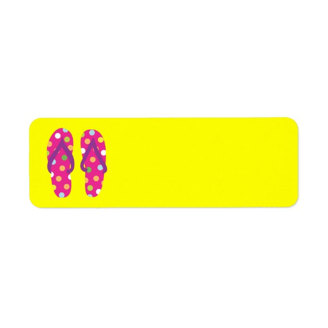 Etiqueta FlipFlops 2 de Verão (Frente)