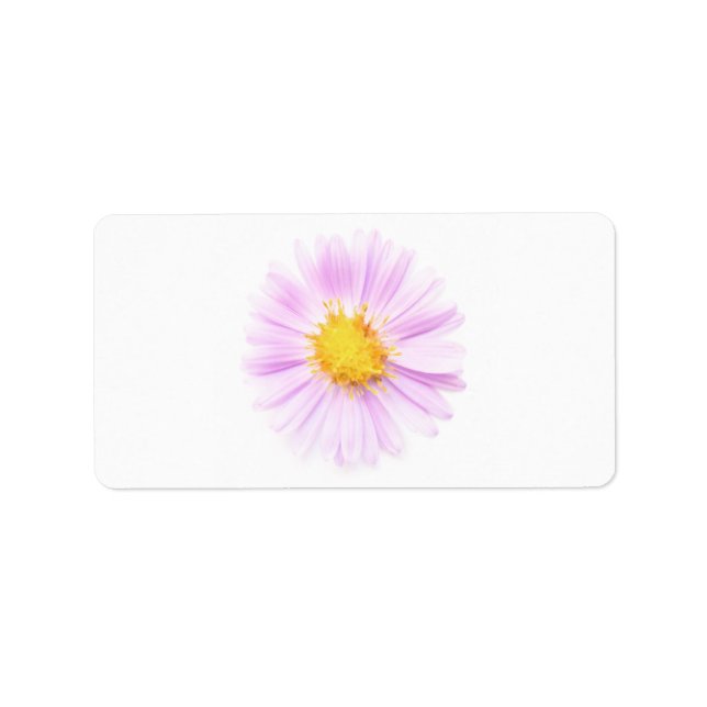 Etiqueta Flor de solteiro Elegance (Frente)