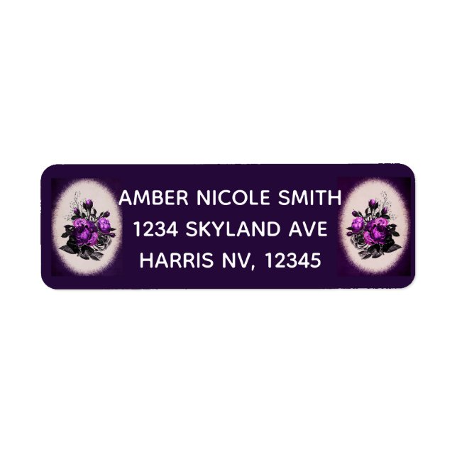 Etiqueta Floral (Frente)