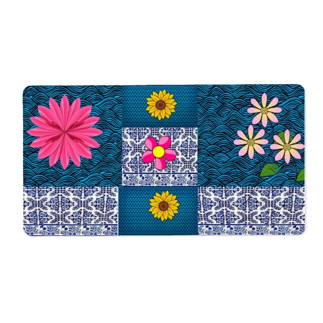 Etiqueta Floral Labels Flower (Frente)