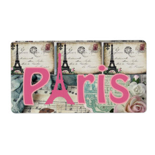 Etiqueta Floral Labels Paris