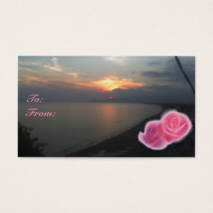 Etiqueta Floral Sunshine Gift