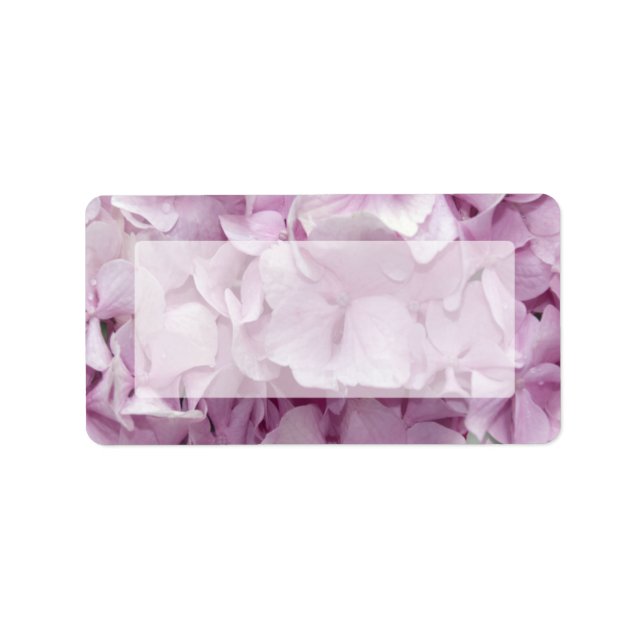 Etiqueta Flores de Hipodraria Rosa Suave (Frente)