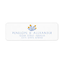 Flores de Pastas Scandi em Endereço de Retorno Ama