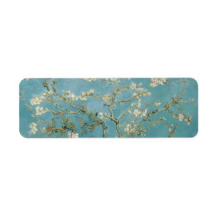 Etiqueta Floresta de amêndoa por Vincent Van Gogh