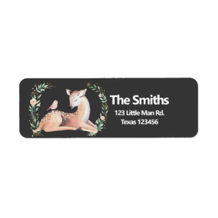 Etiqueta Floresta Dourada, verde-rosa