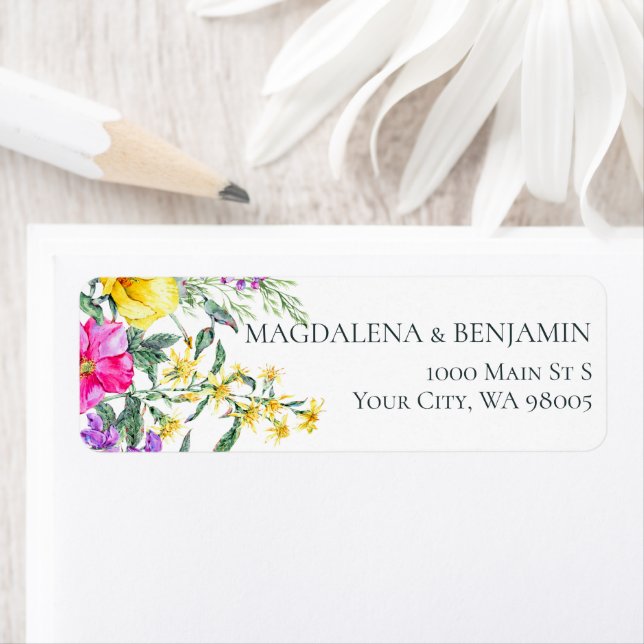 Etiqueta Florestas-prados e plantas aromáticas (Insitu)