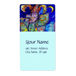 Etiqueta FLUTIS EM AZUL/Noite de Carnaval de Veneza