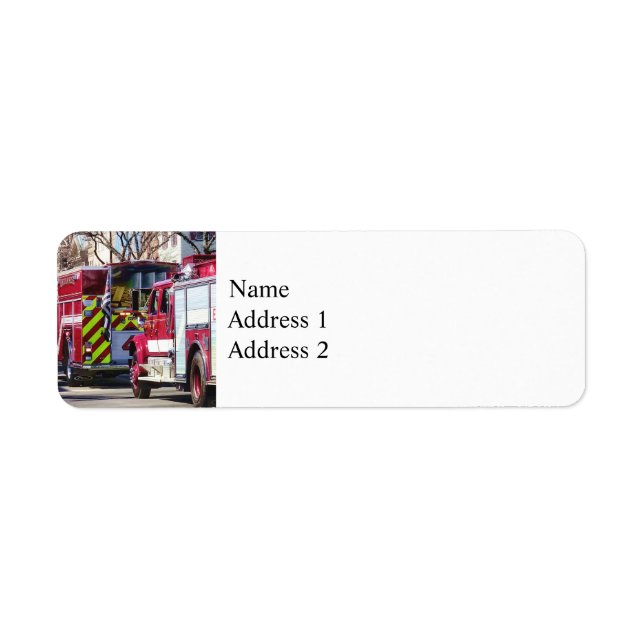 Etiqueta Fogo e salvamento (Frente)