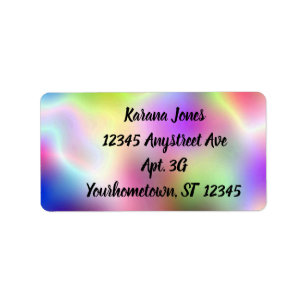 Etiqueta Folha Colorida