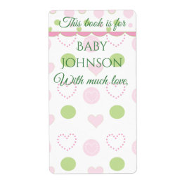 Etiqueta Folha de chá de fraldas "Açúcar e Especiarias" de