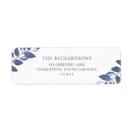 Etiqueta Folhagem Tinta | Casamento