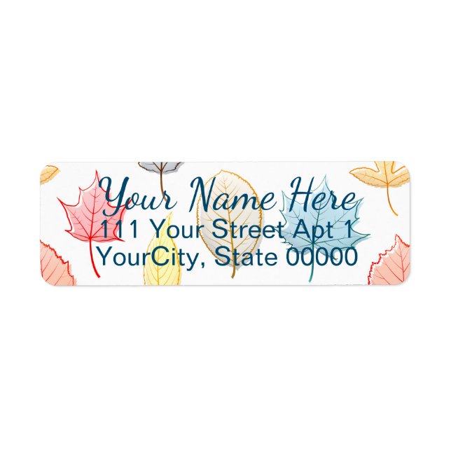 Etiqueta Folhas de Pastel (Frente)