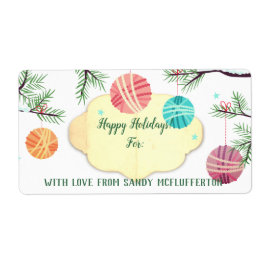 Etiqueta Fornalhas de fios tricotando crochê Vinheta de Nat